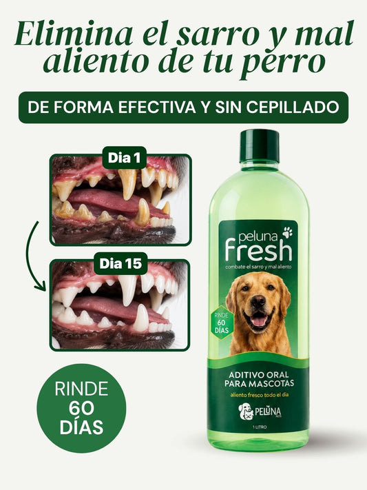 Peluna Fresh for Dogs | Aditivo Oral #1 para Perros